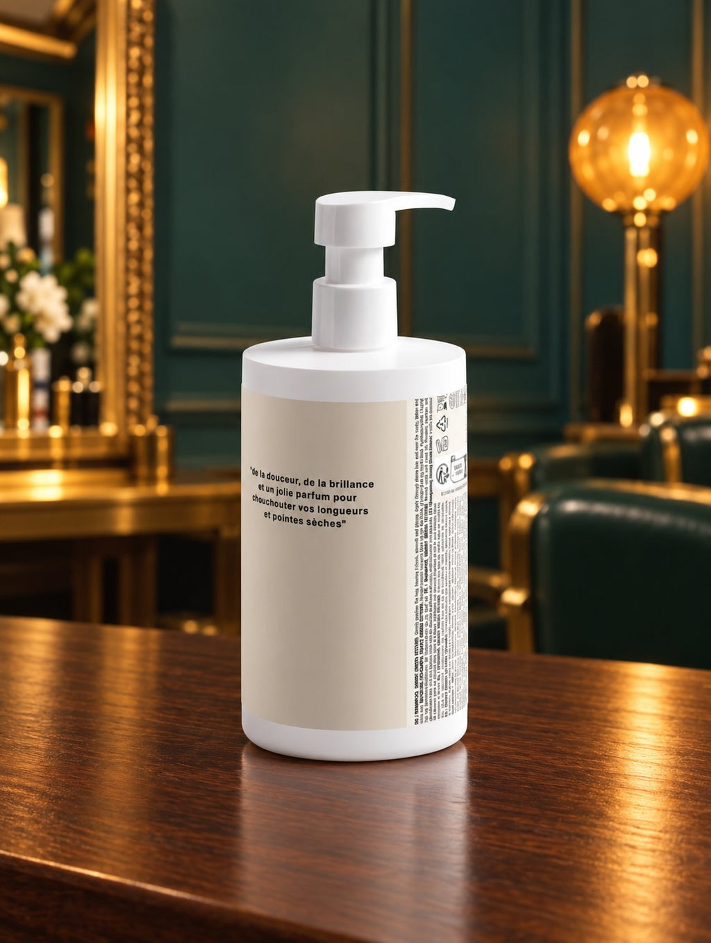 Shampoing brillance au vétiver — 400 ml — ambiance rétro repair