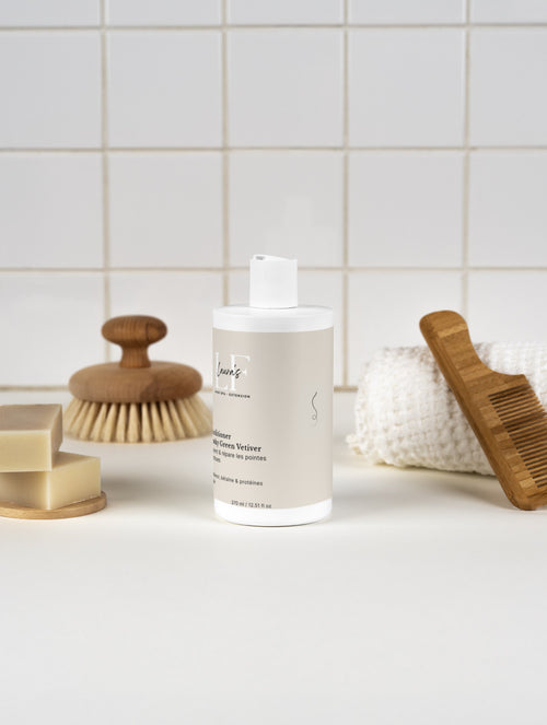 Après-Shampoing Brillance Vétiver 370ml - Laura's HAIRSPA